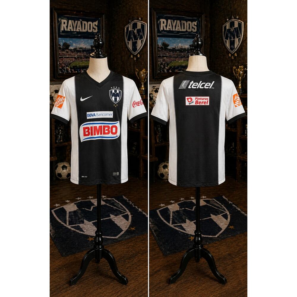 Nike Rayados Monterrey Youth Large Soccer Jersey Dri-Fit Liga MX Sz L